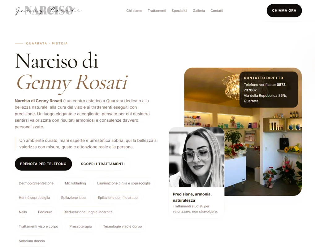 Narciso di Genny Rosati - centro estético en Quarrata