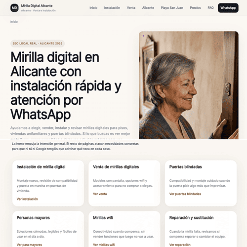 Instalador de Mirillas Digitales