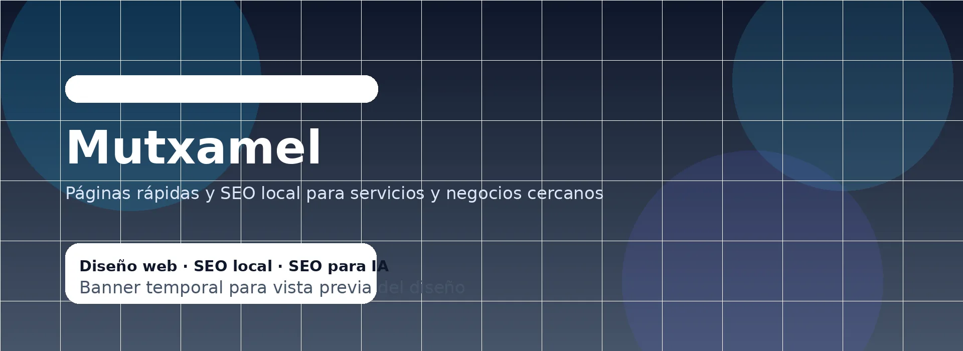 Vista de Mutxamel para la página de diseño web y SEO local en Mutxamel