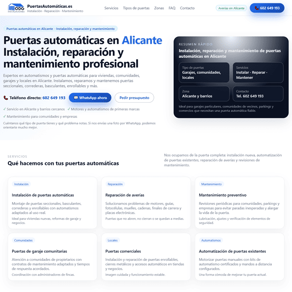 Puertas Automáticas IPB